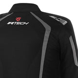 R-TECH MARSHAL CASACOS DE MOTO HOMEM TEXTIL PRETO CINZA