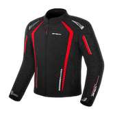 R-TECH MARSHAL Men's Motorcycle Textile Jackets Black Red – Maximomoto PT