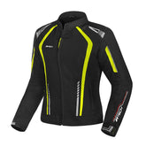 R-TECH MARSHAL Women's Motorcycle Jackets Black Fluorescent Yellow – Maximomoto PT