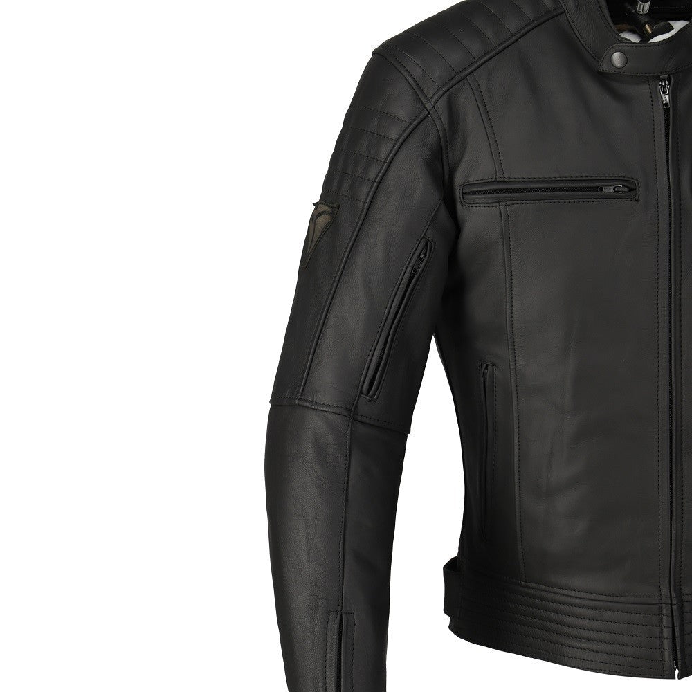 R-TECH PASSION Black Leather Motorcycle Jackets – 3 – Maximomoto PT