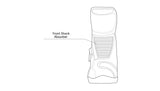 R-TECH REVO Moto Couro Touring Botas Preto - Imagem vetorial 1 de botas