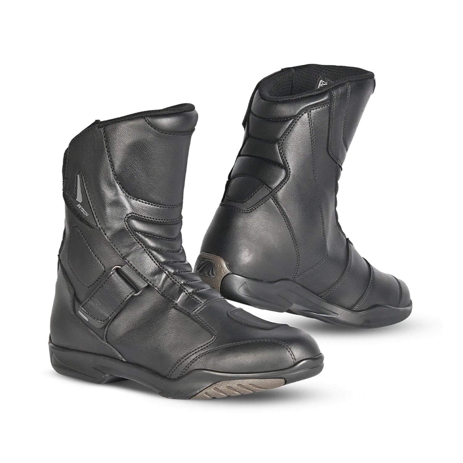 R-TECH REVO Botas De Moto Tuoring Couro Preto – 1 – Maximomoto PT