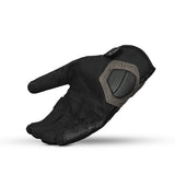 R-TECH RIDE PRO Moto Luvas Senhora Preto Negro - Imagem do verso das luvas