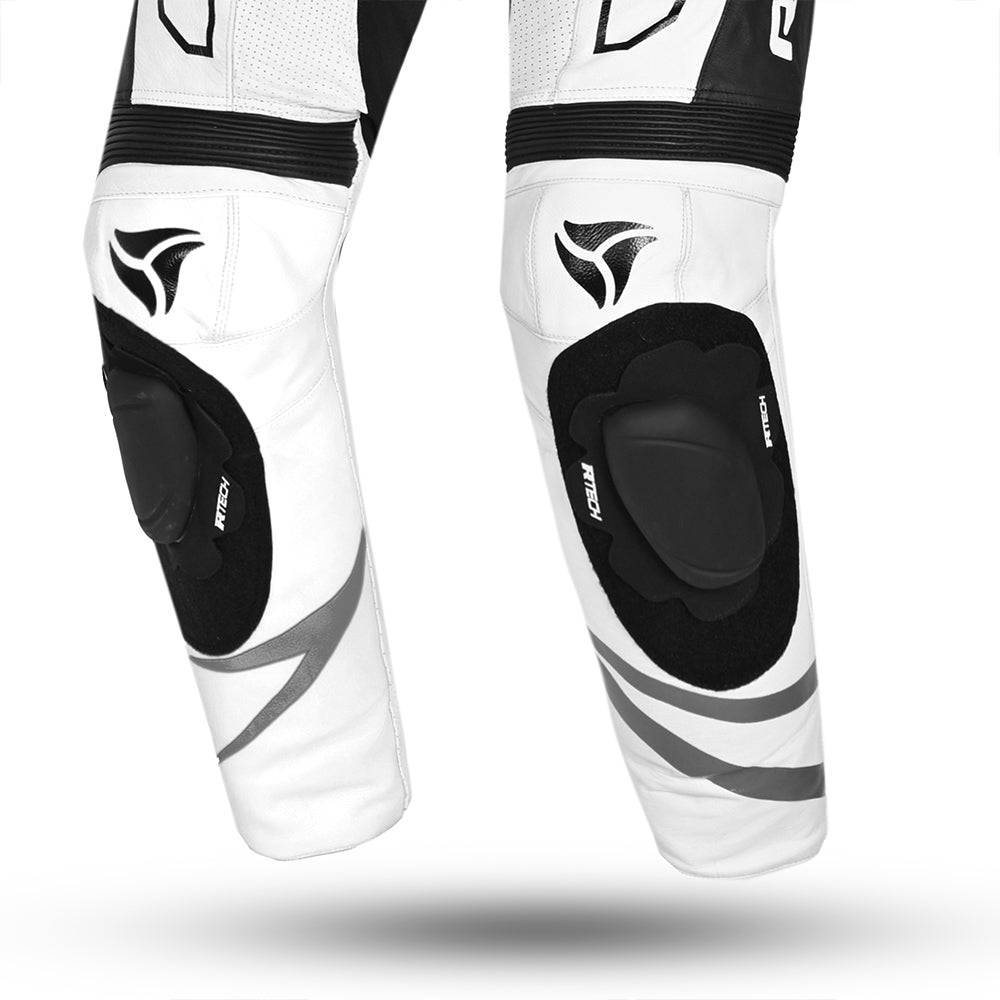 R-TECH RISING STAR 1 PC Moto Fatos Branco Preto
