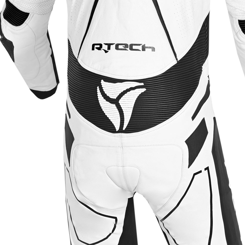 R-TECH RISING STAR 1 PC Moto Fatos Branco Preto - Imagem inferior do terno