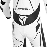 R-TECH RISING STAR 1 PC Moto Fatos Branco Preto - Imagem inferior do terno