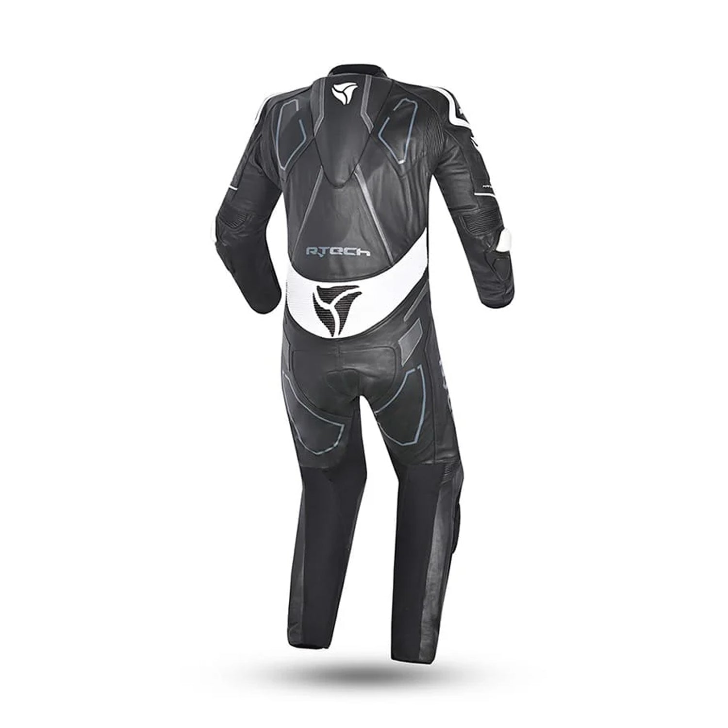 R-TECH RISING STAR 1 PC Motorcycle Suits Black White – 3 – Maximomoto PT