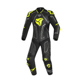 R-TECH RISING STAR 1 PC Motorcycle Suits Black Fluorescent Yellow – Maximomoto PT