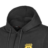 R-TECH ROUTE-91 Moto Textil Capuz Preto - Imagem frontal superior da Casacos