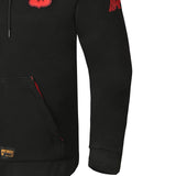 R-TECH ROUTE-91 Moto Textil Capuz Vermelha - Imagem frontal esquerda da Casacos