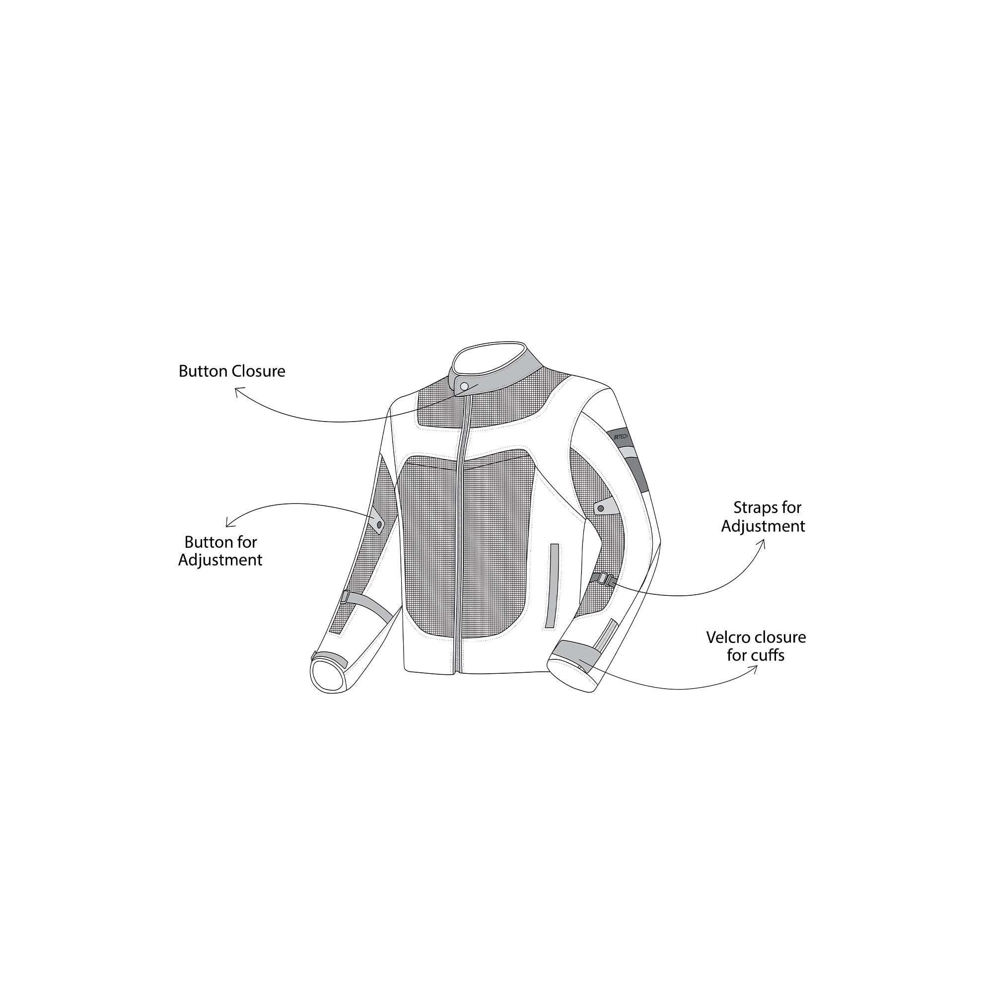 R-TECH SPIRAL MESH Moto Casacos Amarelo Preto Vermelho Fluorescente – 12 – Maximomoto PT