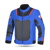 R-TECH SPIRAL MESH Motorcycle Jackets Blue Gray Red – Maximomoto PT