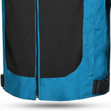 R-TECH SPIRAL MESH Moto Casacos Azul Claro Preto - Imagem parte superior costas Casacos