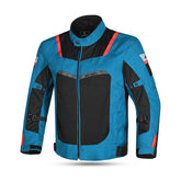R-TECH SPIRAL MESH Motorcycle Jackets Light Blue Black Red – Maximomoto PT
