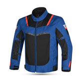 R-TECH SPIRAL MESH Motorcycle Jackets Blue Black Red – Maximomoto PT