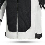 R-TECH SPIRAL MESH Moto Casacos Cinza Frio Preto Verde Fluorescente - Imagem central frontal da Casacos