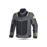 R-TECH SPIRAL MESH Motorcycle Jackets - Gray, Black, Fluorescent Yellow – Maximomoto PT