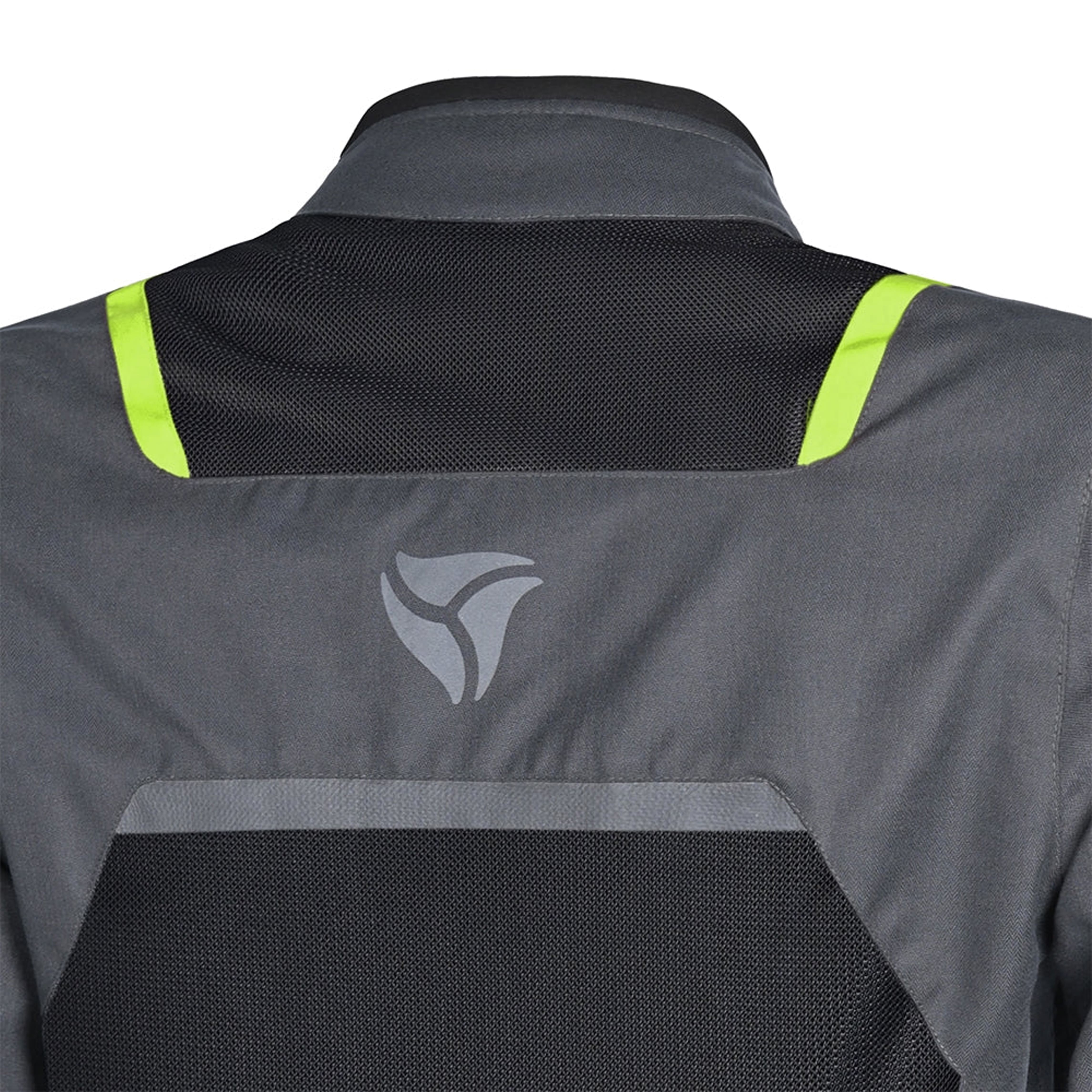R-TECH SPIRAL MESH Motorcycle Jackets - Gray, Black, Fluorescent Yellow – 4 – Maximomoto PT