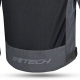 R-TECH SPIRAL MESH Moto Casacos Cinza escuro Preto Verde - Imagem central traseira da Casacos