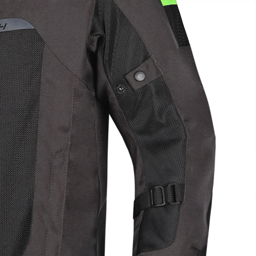 R-TECH SPIRAL MESH Casacos De Moto Textil Lama Preto Verde – 6 – Maximomoto PT