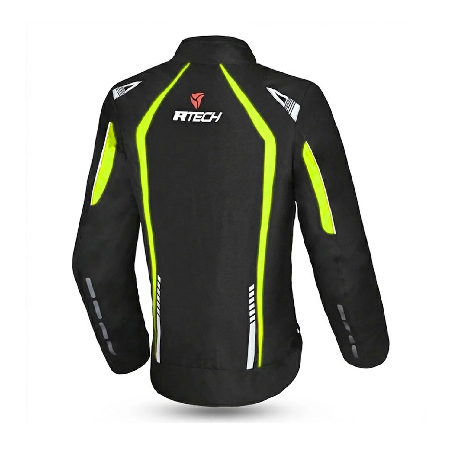 R-TECH MARSHAL Women's Motorcycle Jackets Black Fluorescent Yellow – 3 – Maximomoto PT