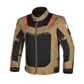 R-TECH SPIRAL MESH Motorcycle Jackets Beige Black Red – Maximomoto PT