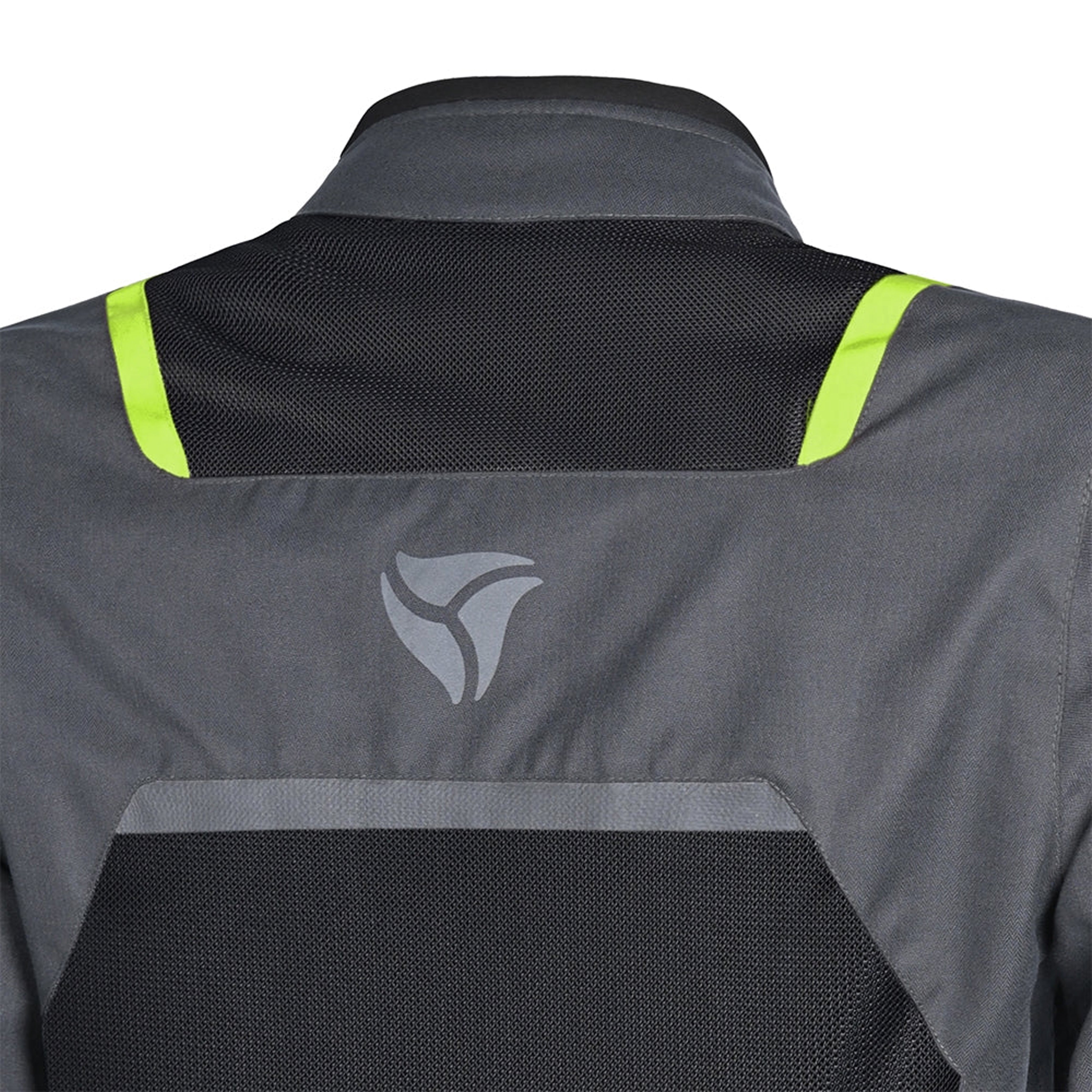 R-TECH SPIRAL MESH Casacos De Moto Textil Preto Antracite Amarelo Fluor – 4 – Maximomoto PT