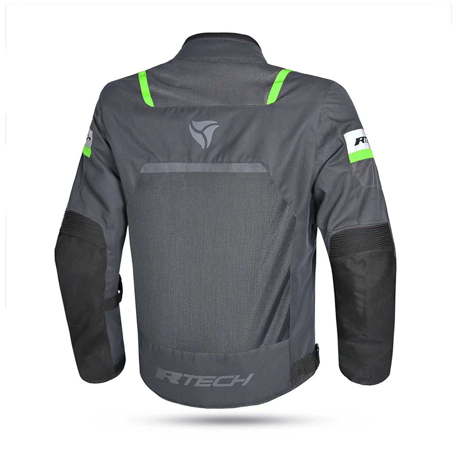 R-TECH SPIRAL MESH Casacos De Moto Textil Verde Cinza Antracite – 2 – Maximomoto PT