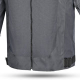 R-TECH SPIRAL MESH Moto Casacos Verde Cinza Antracite- Imagem central frontal da Casacos