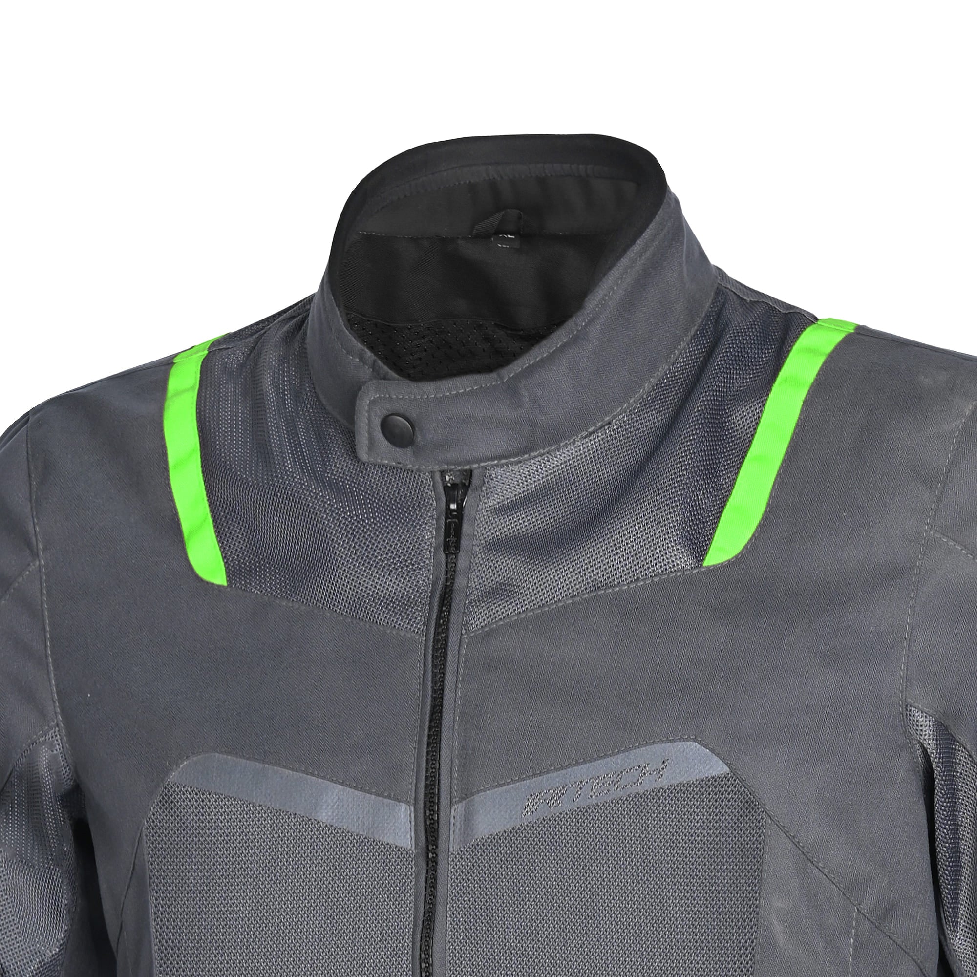 R-TECH SPIRAL MESH Casacos De Moto Textil Verde Cinza Antracite – 5 – Maximomoto PT
