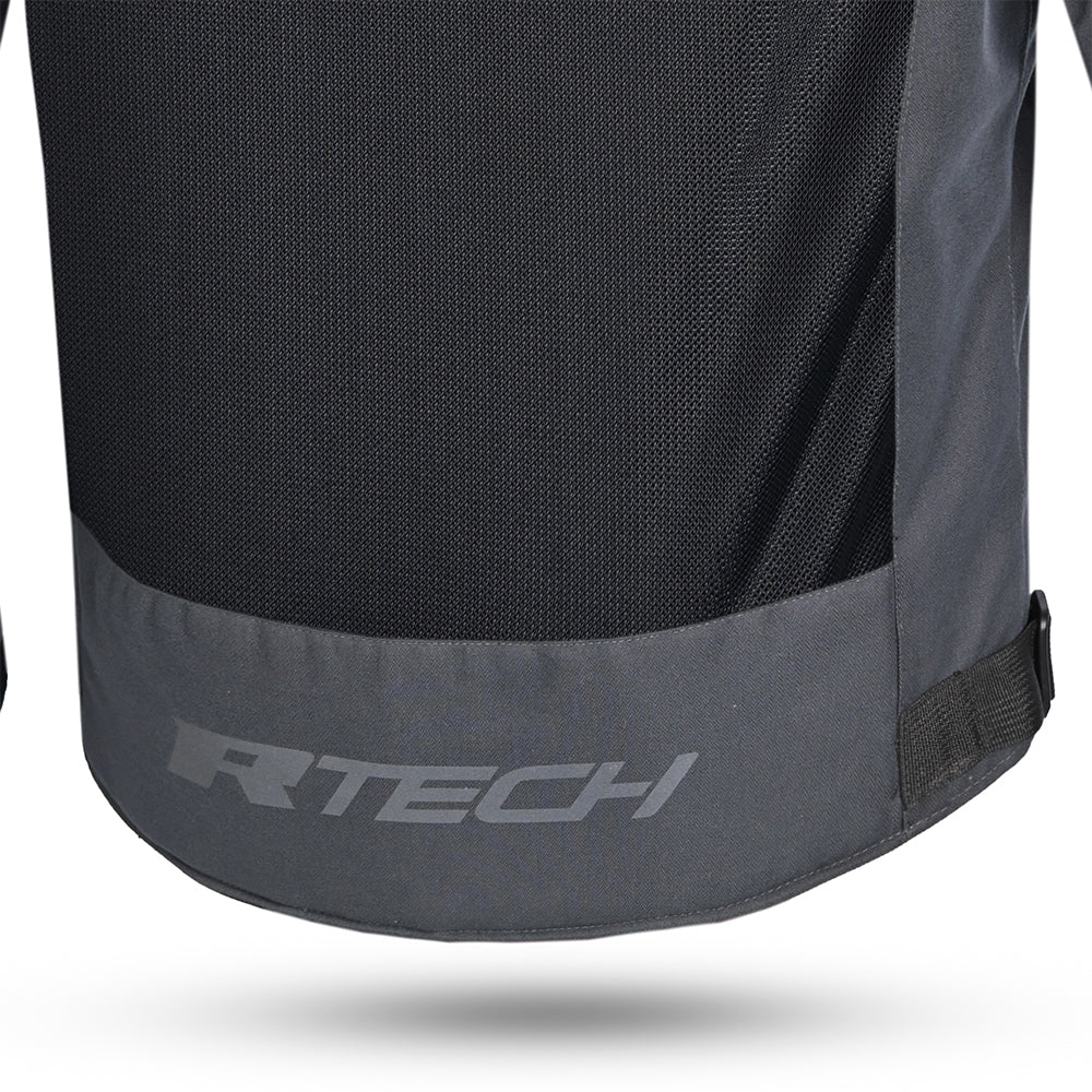 R-TECH SPIRAL MESH Motorcycle Textile Jackets Anthracite Black Red – 6 – Maximomoto PT