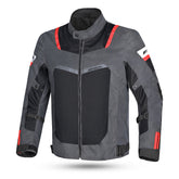 R-TECH SPIRAL MESH Motorcycle Textile Jackets Anthracite Black Red – Maximomoto PT