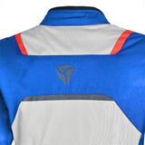 R-TECH SPIRAL MESH Moto Textil Casacos Azul Gelo Vermelho - Imagem parte superior costas Casacos