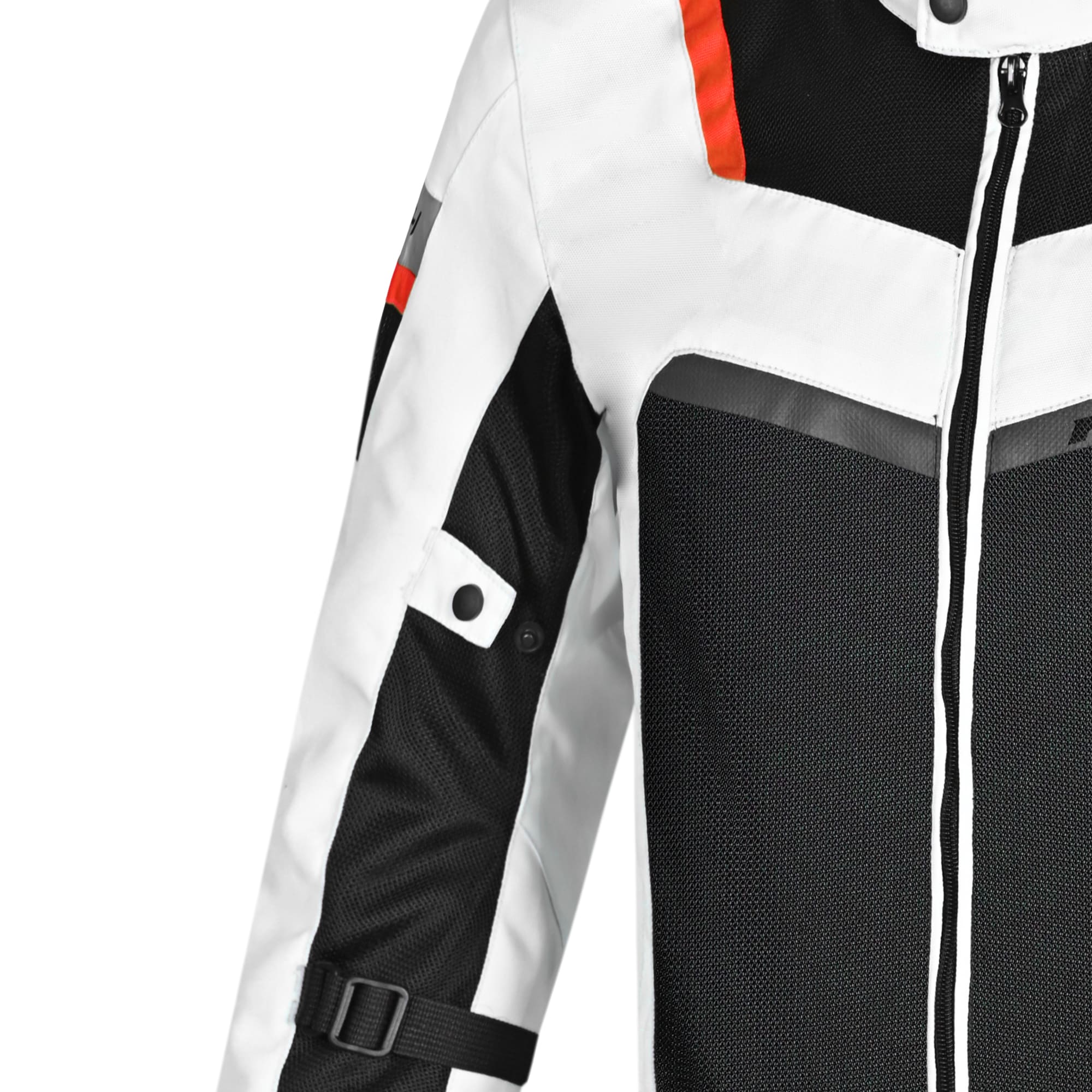 R-TECH SPIRAL MESH Moto Textil Casacos Preto Vermelho – 5 – Maximomoto PT