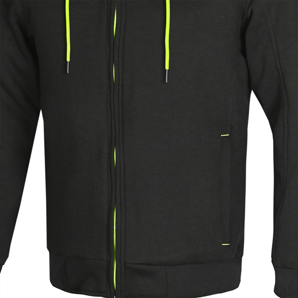 R-TECH SUSPENSION Moto Capuz Preto - Imagem central frontal da Casacos