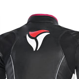 R-TECH TOM RIDER Moto Senhora Casacos Preto Branco Fúcsia- Imagem parte superior costas Casacos