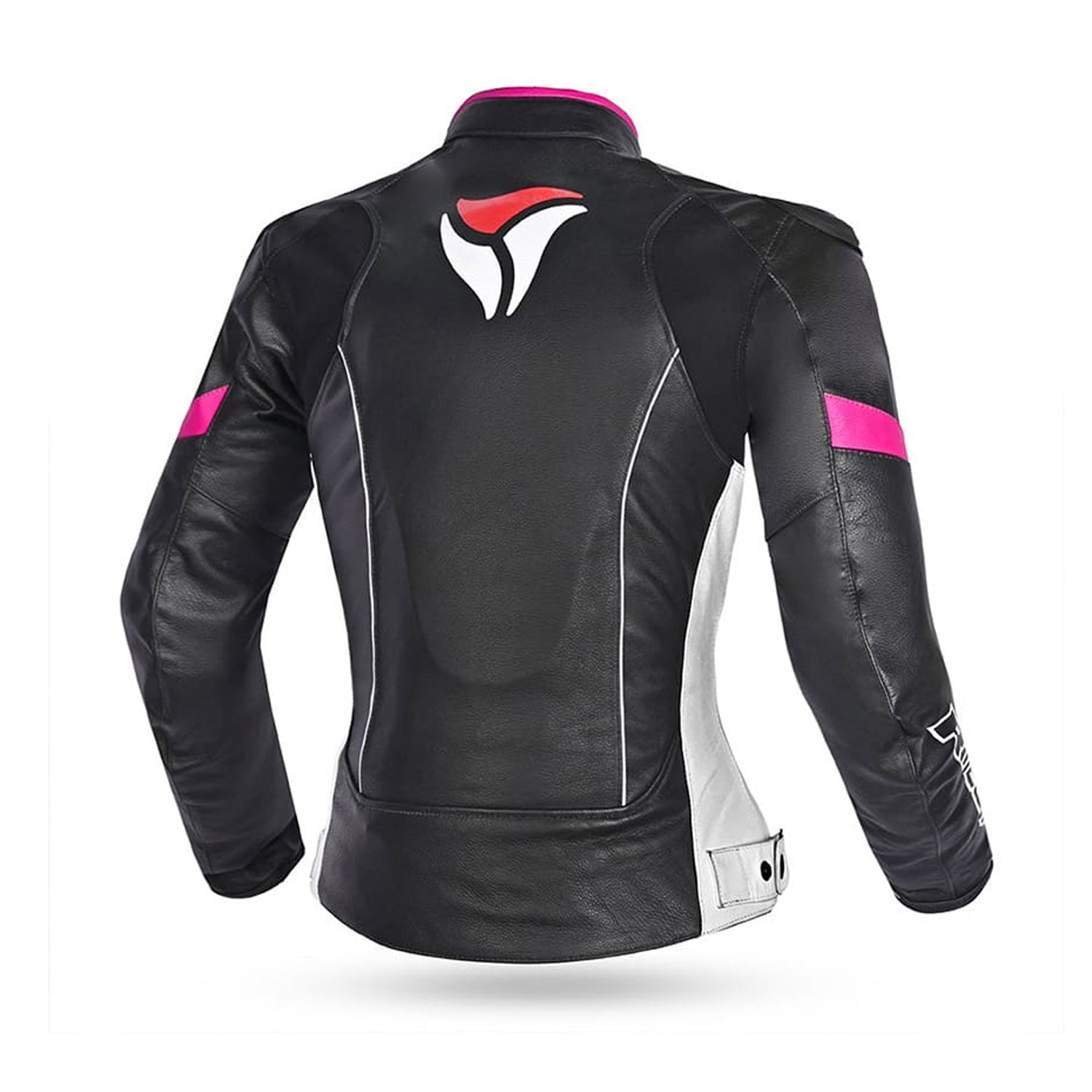 R-TECH TOM RIDER Motorcycle Ladies Jackets Black White Fuchsia – 2 – Maximomoto PT