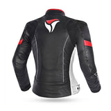 R-TECH TOM RIDER Women's Motorcycle Jackets Black White Red