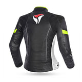 R-TECH TOM RIDER Women's Motorcycle Jackets Black Fluorescent Yellow