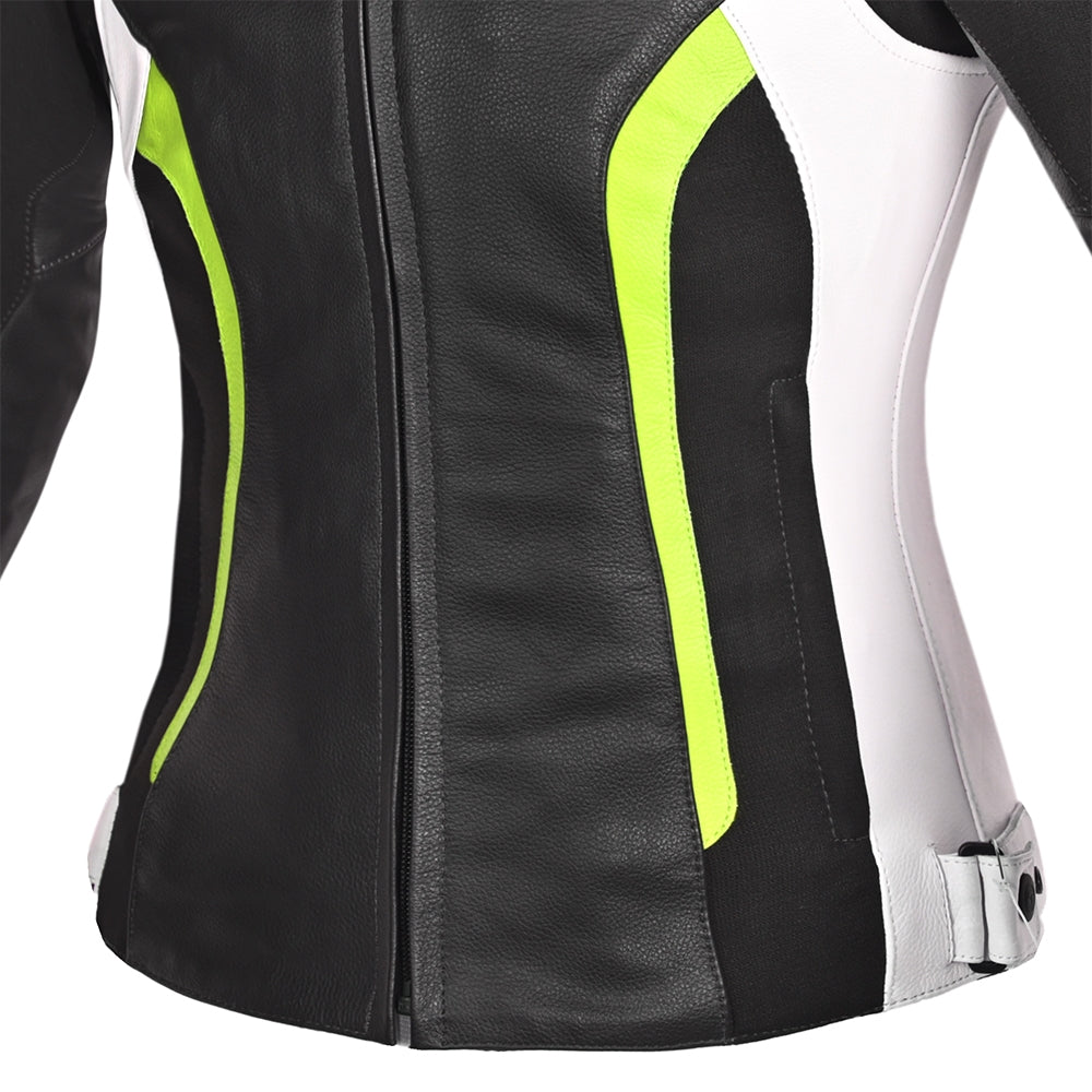 R-TECH TOM RIDER Women's Motorcycle Jackets Black Fluorescent Yellow – 4 – Maximomoto PT