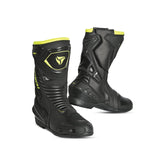 R-TECH TORNADO 2.0 WP Motorcycle Leather Boots Black Fluorescent Yellow – Maximomoto PT