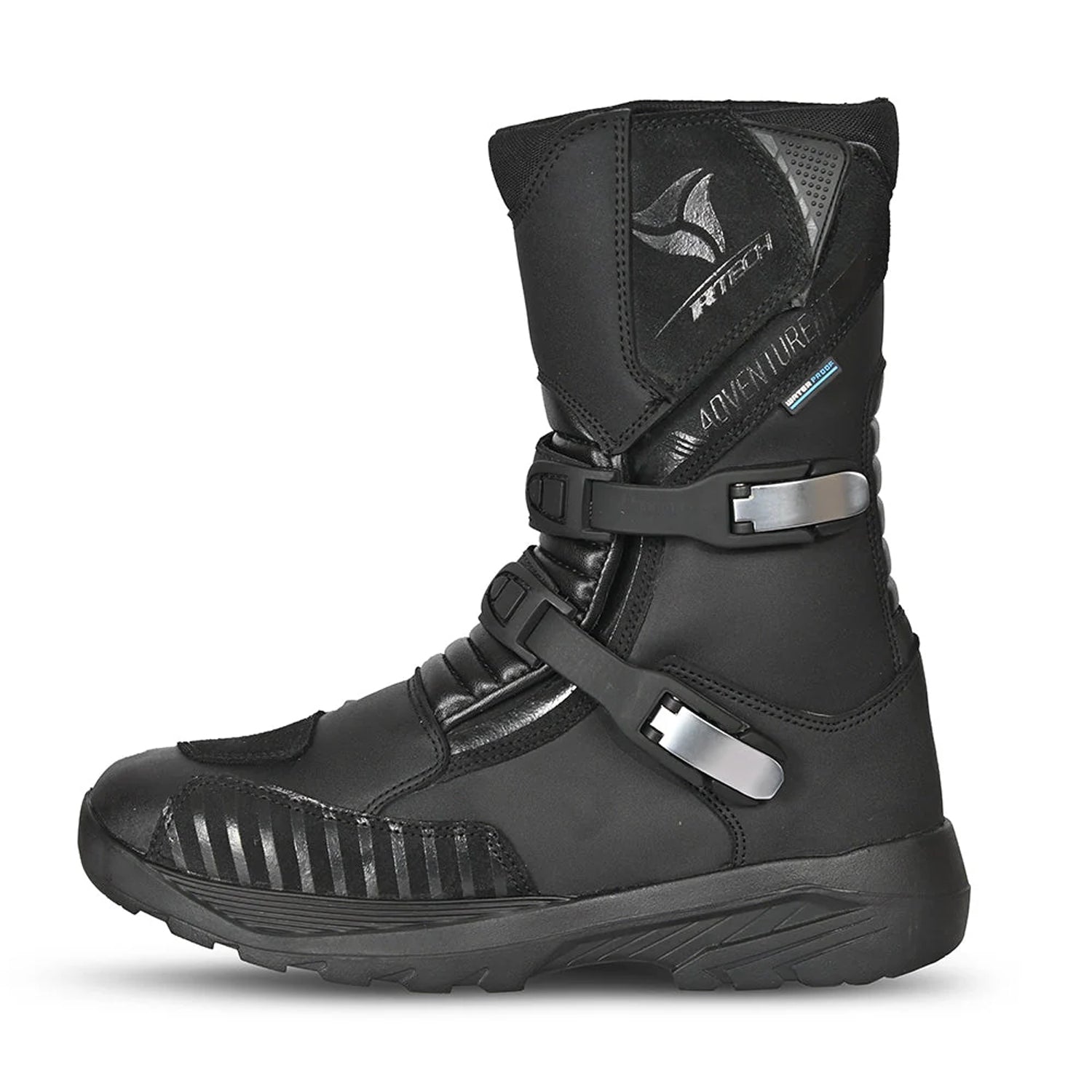 R-TECH TRAVELER WP Botas De Moto Couro Preto – 2 – Maximomoto PT