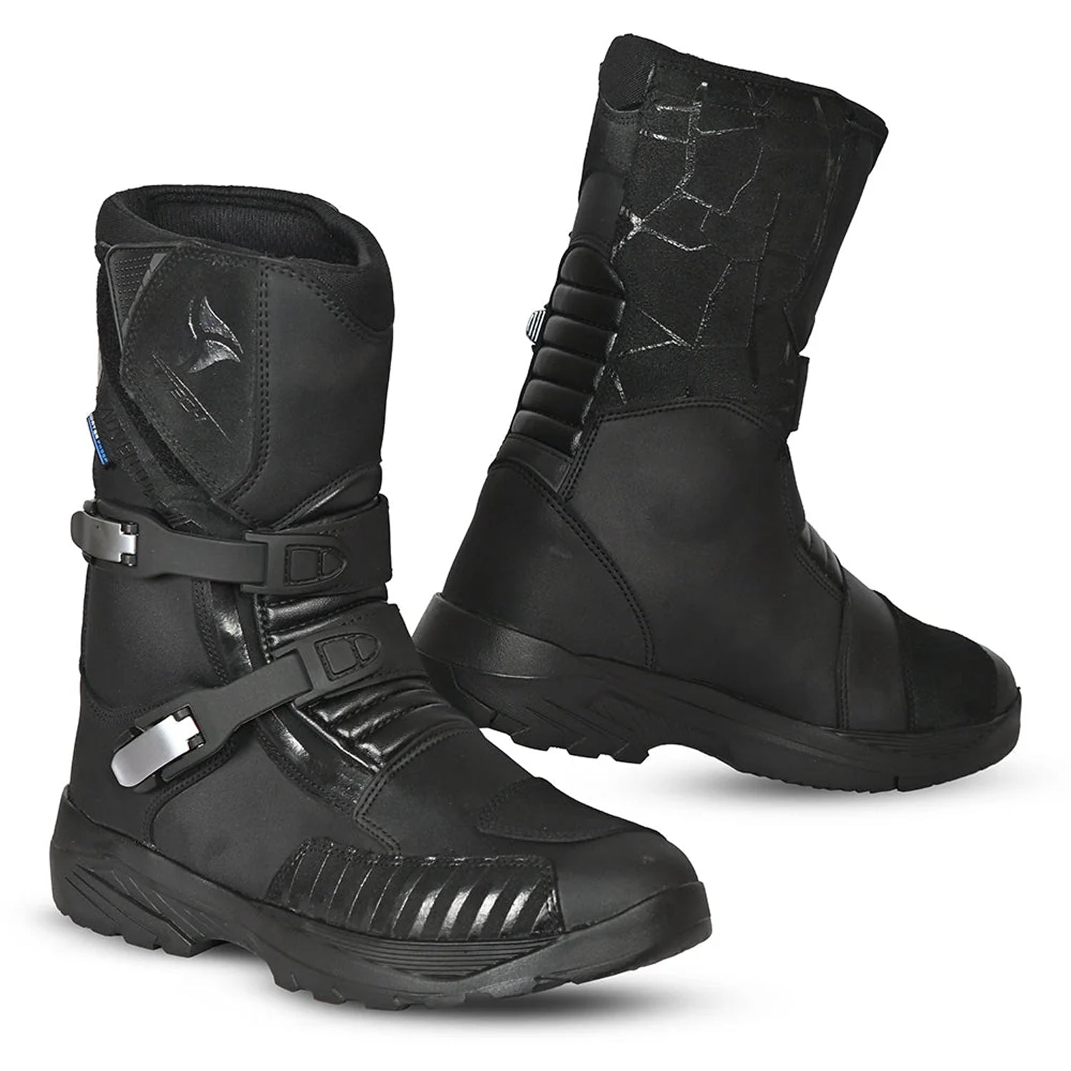 R-TECH TRAVELER WP Botas De Moto Couro Preto – 1 – Maximomoto PT
