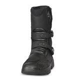 R-TECH TRAVELER WP Moto Couro Botas Preto - Imagem frontal da Boots