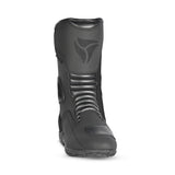 R-TECH TROJAN LUNAR Moto Couro Botas Preto - Imagem frontal da Boots