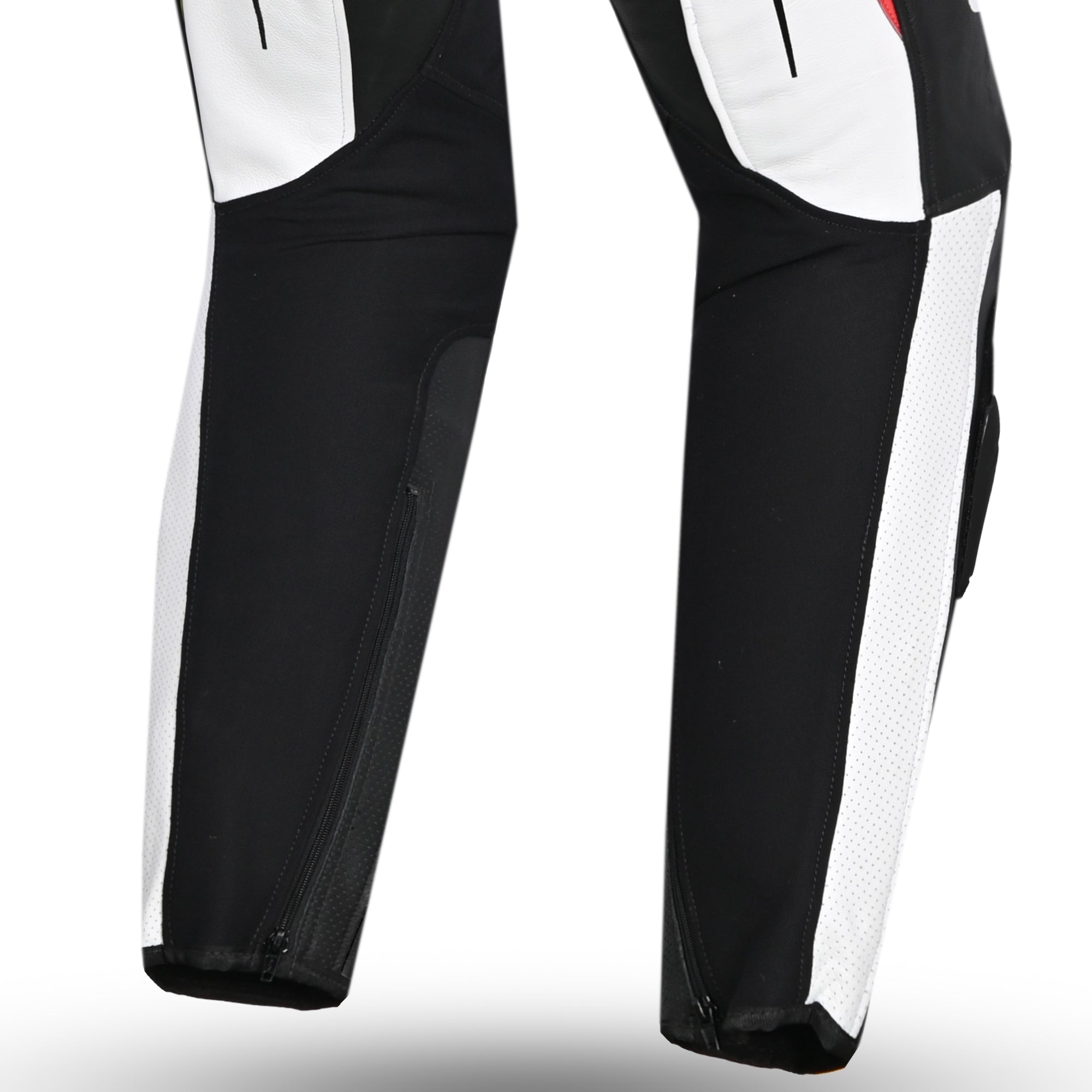 R-Tech Mono 1 Pc Defender GP Motorcycle Suits White Black Red Green – 7 – Maximomoto PT