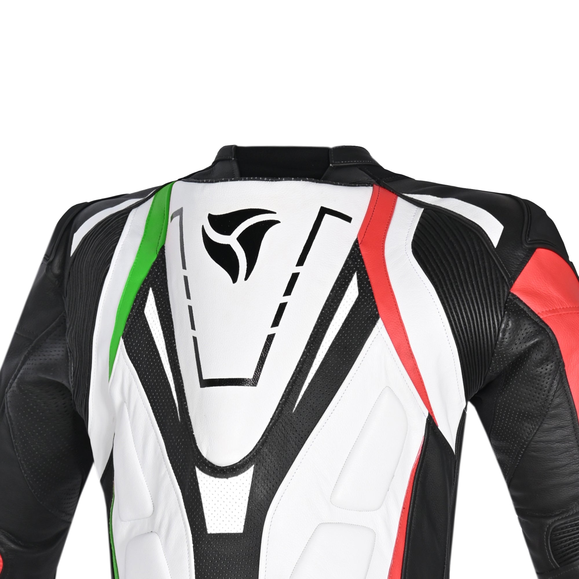 R-Tech Mono 1 Pc Defender GP Motorcycle Suits White Black Red Green – 5 – Maximomoto PT