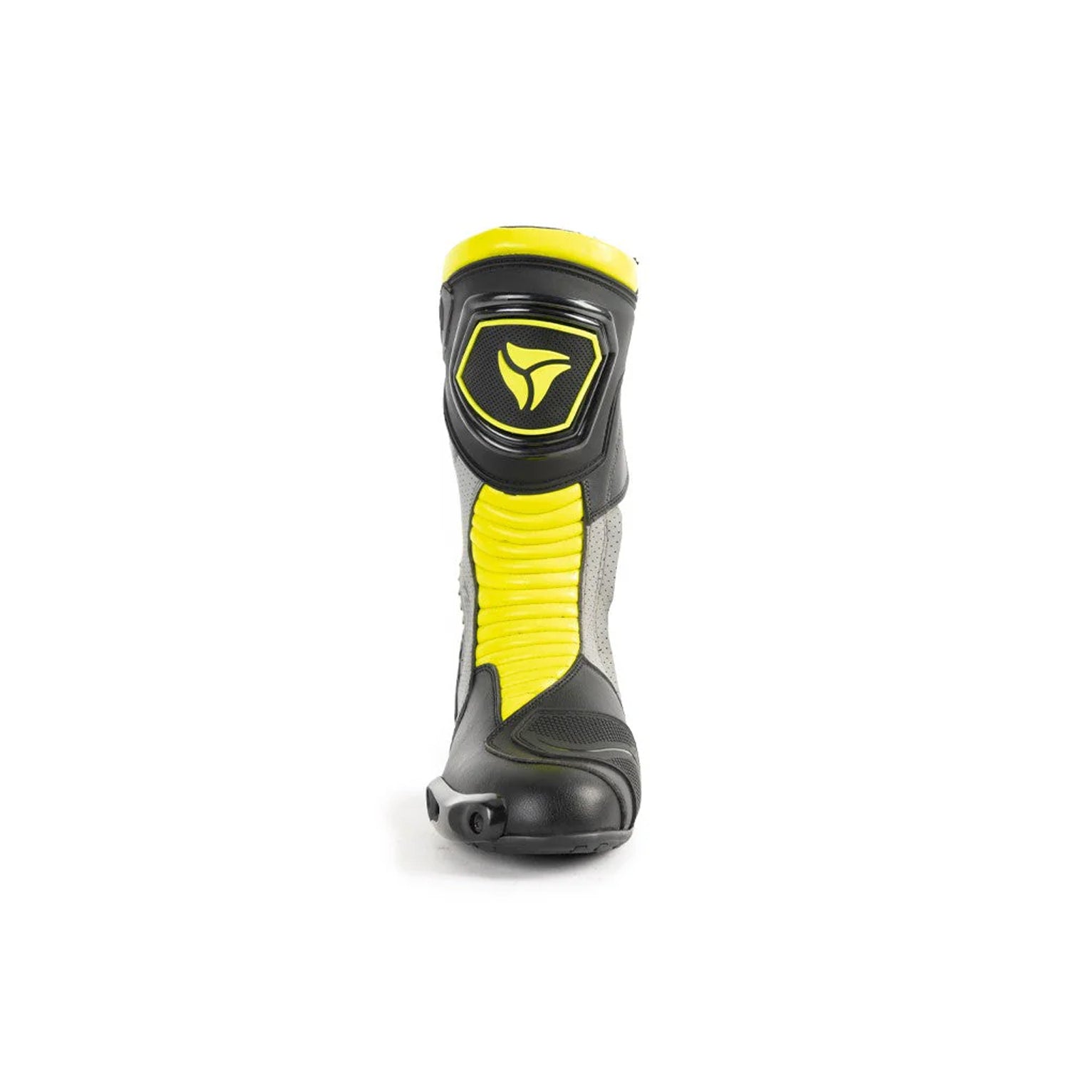 R-Tech Performer Moto Couro Homem Botas Preto Fluorescente Amarelo – 4 – Maximomoto PT