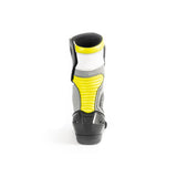 R-Tech Performer Moto Couro Homem Botas Preto Fluorescente Amarelo - Imagem do verso de Boots
