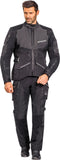 IXON RAGNAR PT PANTALONES TEXTILES MOTO HOMBRE NEGRO ANTRACITA